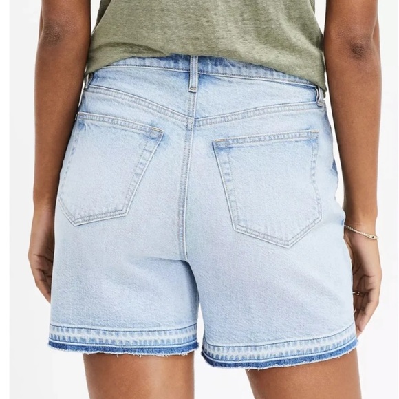 LOFT the 90’s short high rise regular fit denim shorts size 26 - Picture 4 of 11